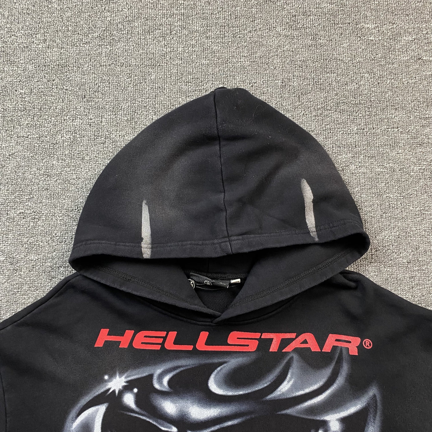 BLACK HS SKULL HOODIE