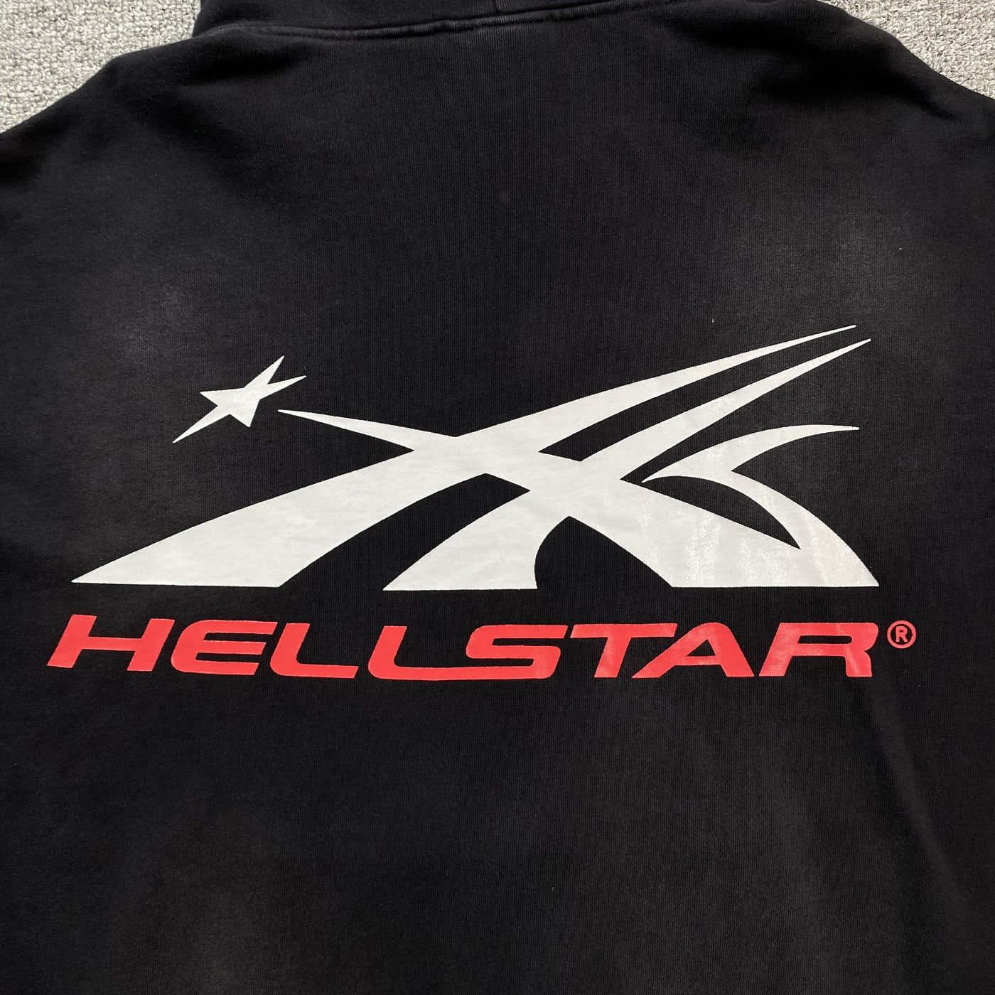 BLACK HS SKULL HOODIE