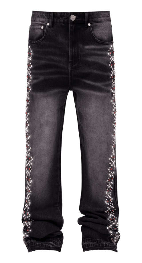 Prism Chain Denim - Black