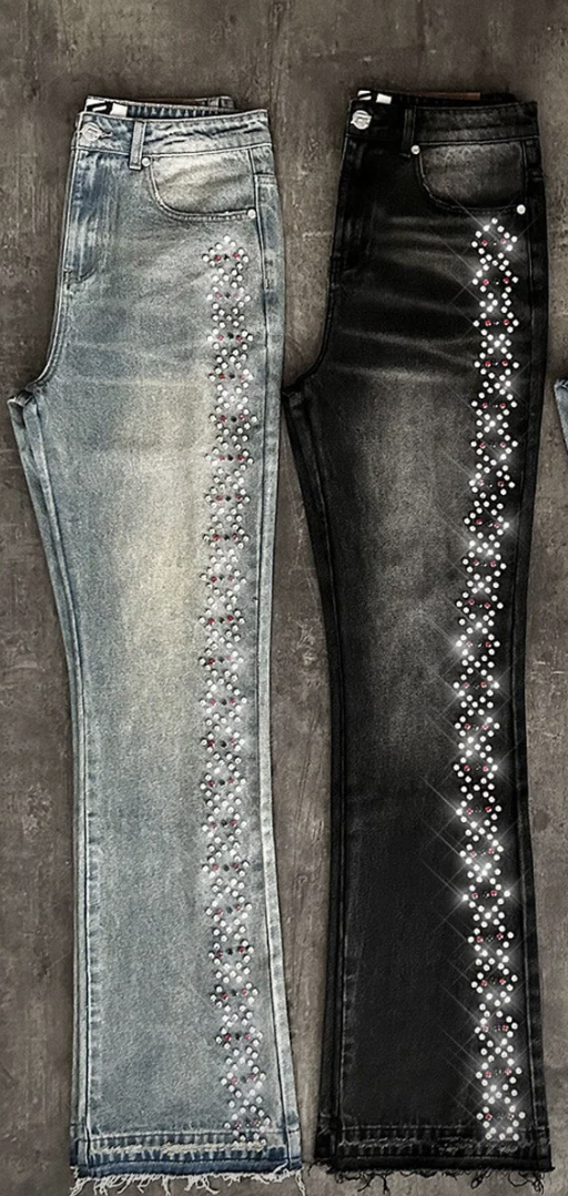 Prism Chain Denim - Black