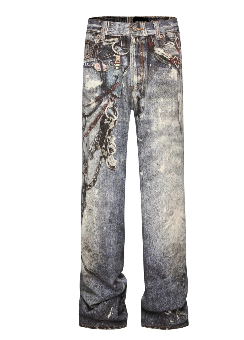 Saint drippy jeans