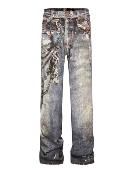 Saint drippy jeans