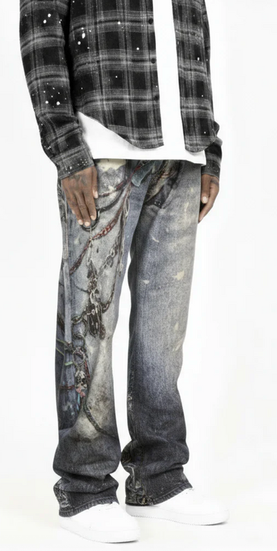 Saint drippy jeans