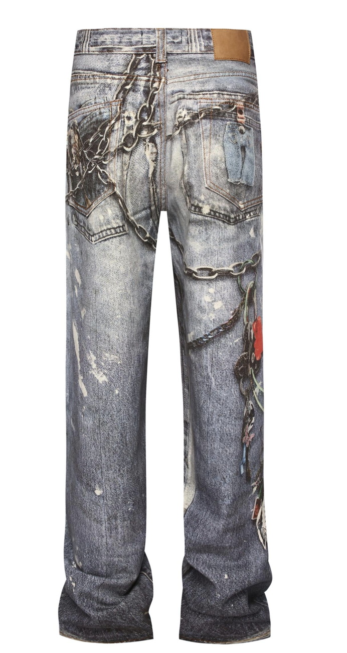 Saint drippy jeans