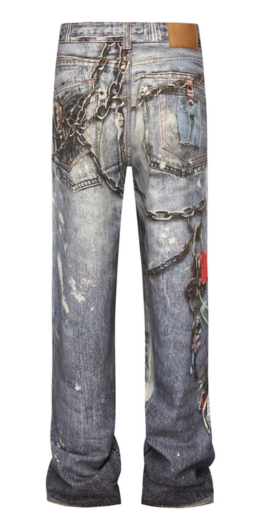Saint drippy jeans