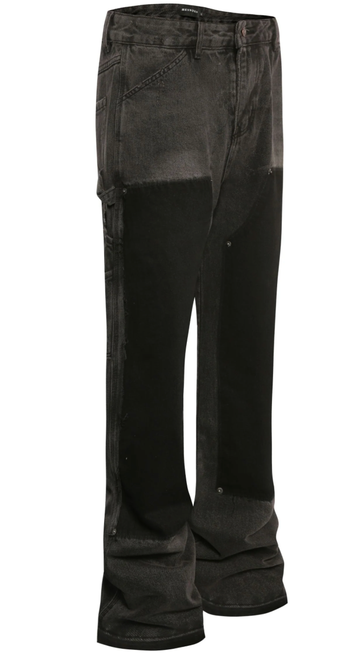 Flared jeans black