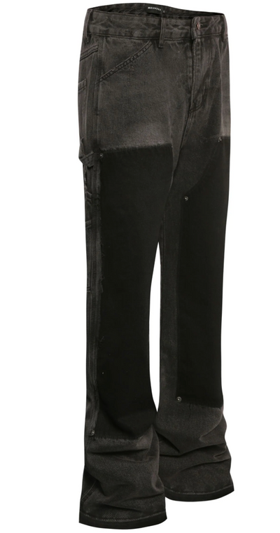 Flared jeans black