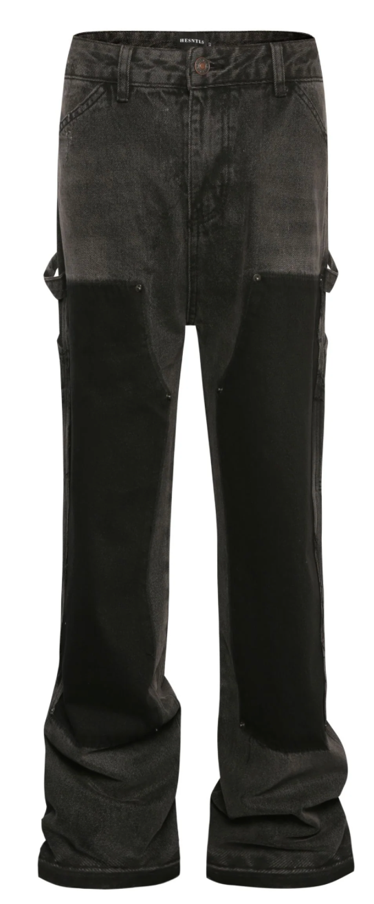 Flared jeans black