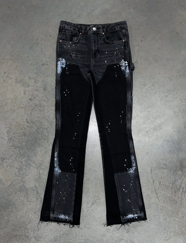 Flare Denim - Black