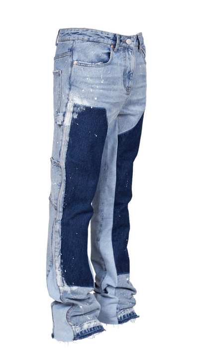 Flare Denim - Light Stone