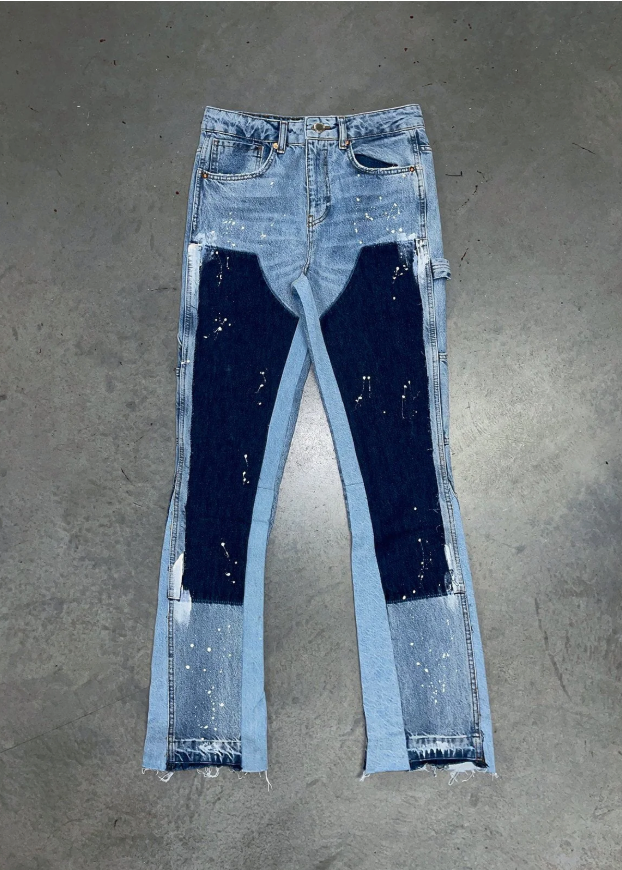 Flare Denim - Light Stone