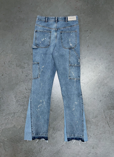 Flare Denim - Light Stone